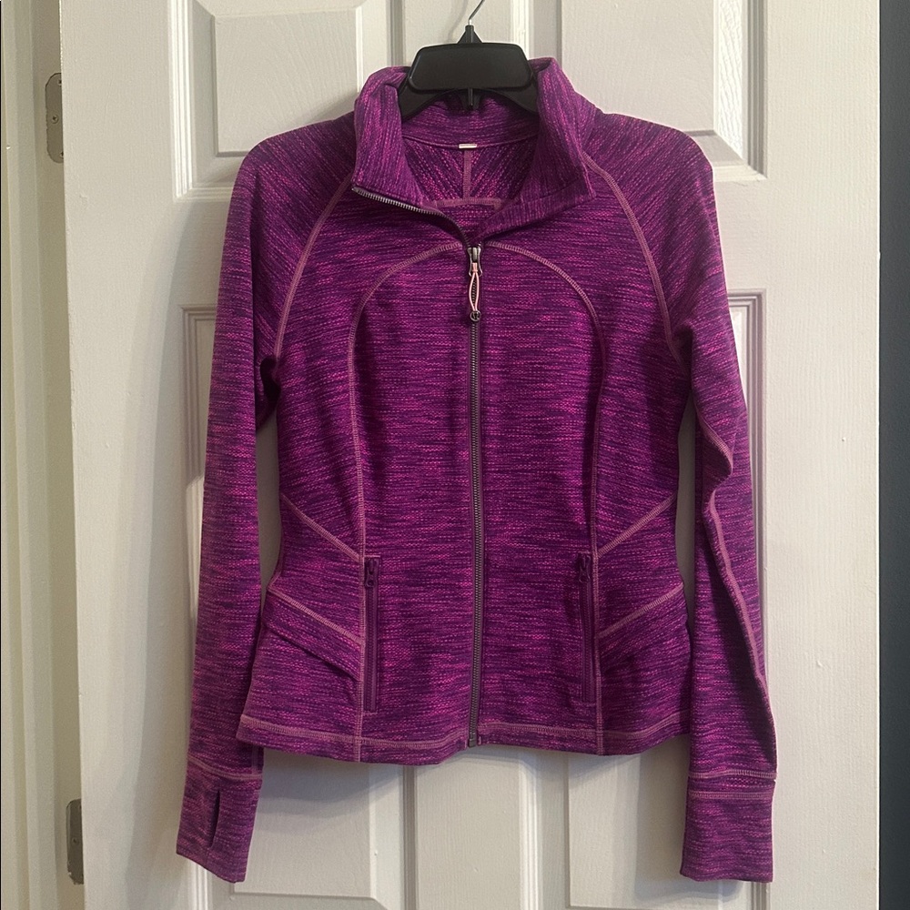 Lululemon Athletica Purple Zip-Up Jacket